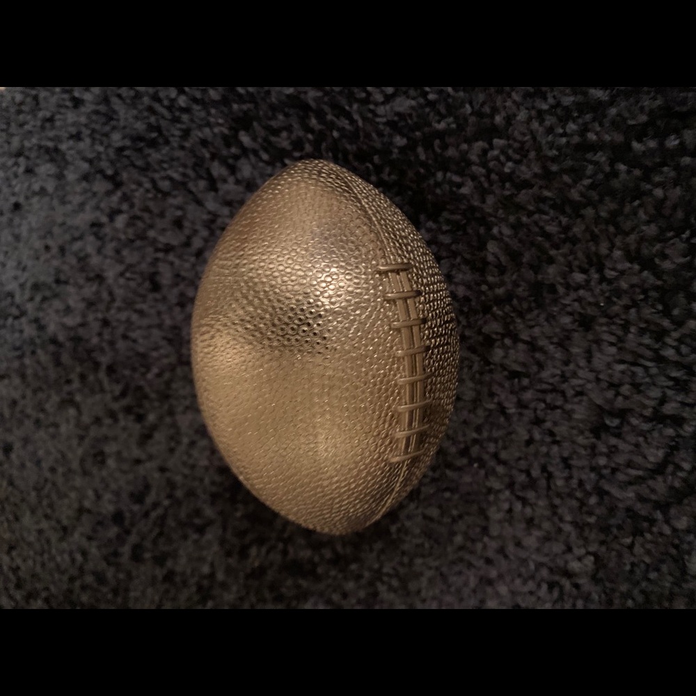Pottery Barn football finials